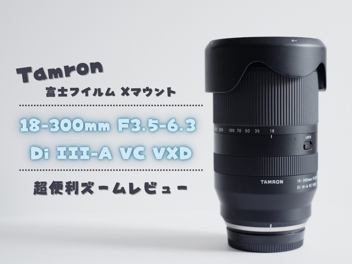 新色追加して再販 《良品》 TAMRON 18-300mm F3.5-6.3 Di III-A VC VXD